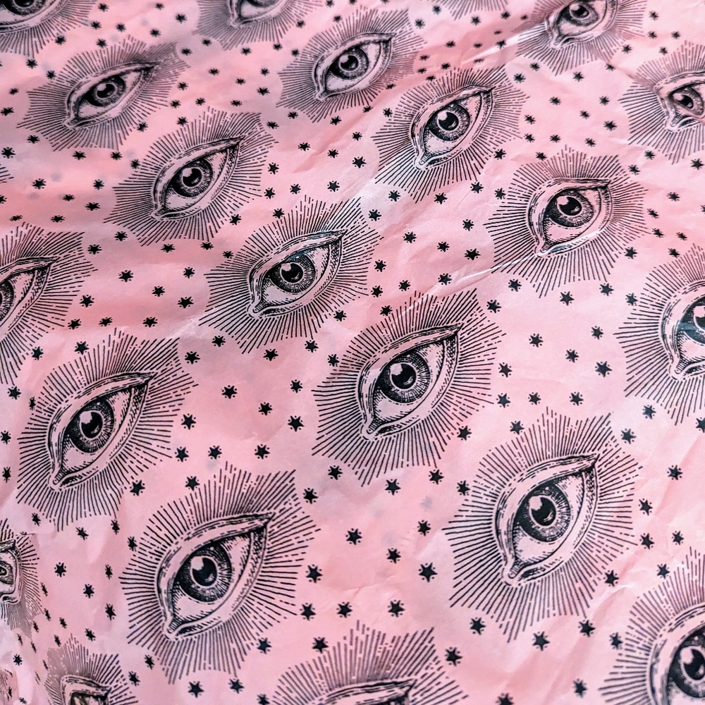 Gucci Pink and Black Eye Art Print